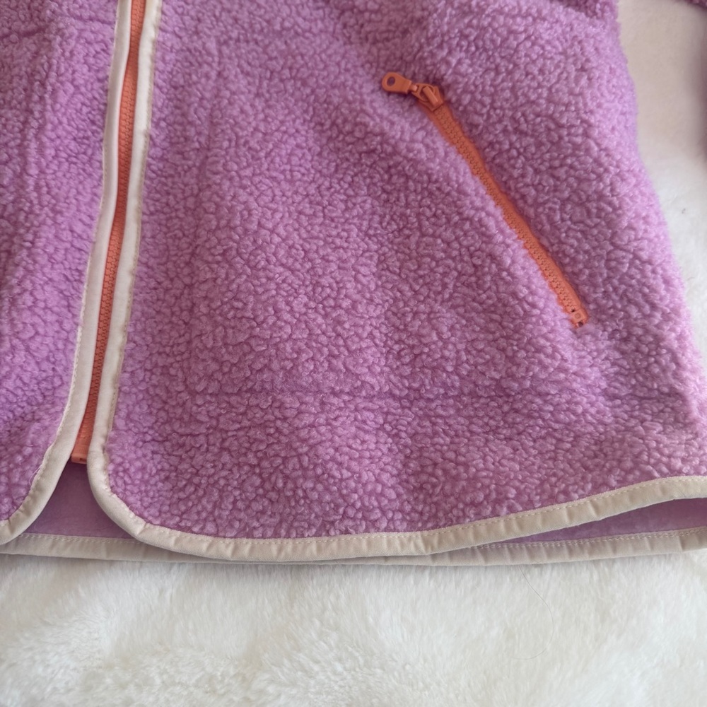 Universal Thread Sherpa Jacket Pink Oversized Siz… - image 4